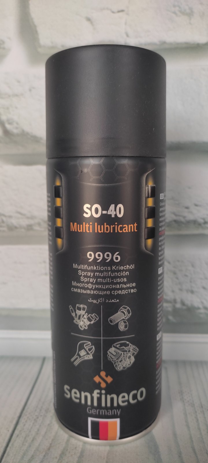 Мастила аерозольні Багатофункціональне мастило SO-40 Senfineco 450мл